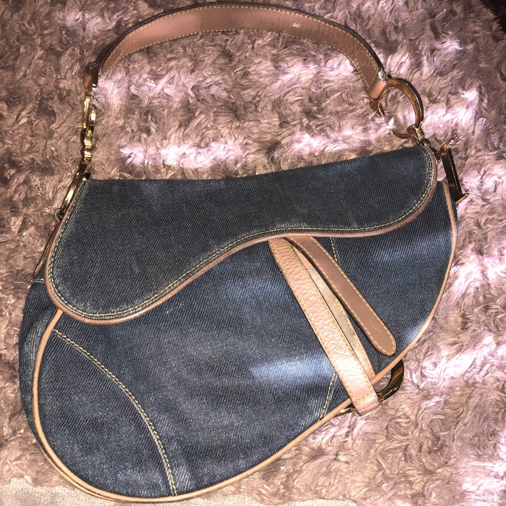 🌟Authentic Christian Dior Denim Satchel🌟SALE